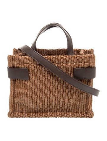 Raffia Shoulder Bag