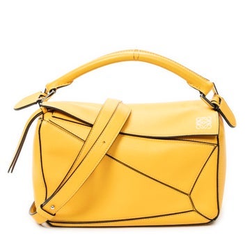 Loewe Leather Small Puzzle Bag