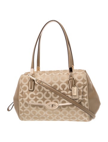 Coach Jacquard Top Handle Bag