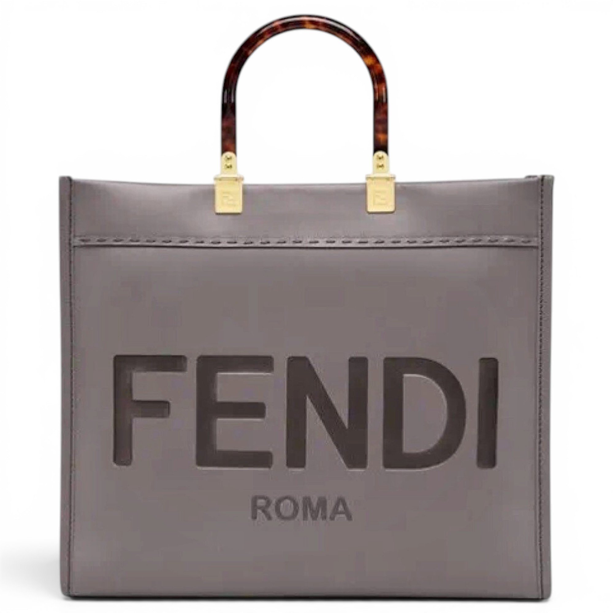 Sunshine leather tote