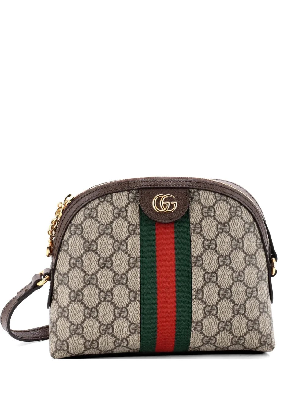 Ophidia Dome GG Coated Canvas Small shoulder bag