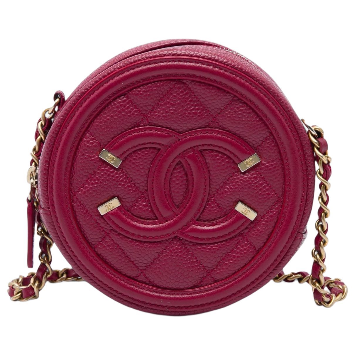 CC Filigree leather crossbody bag