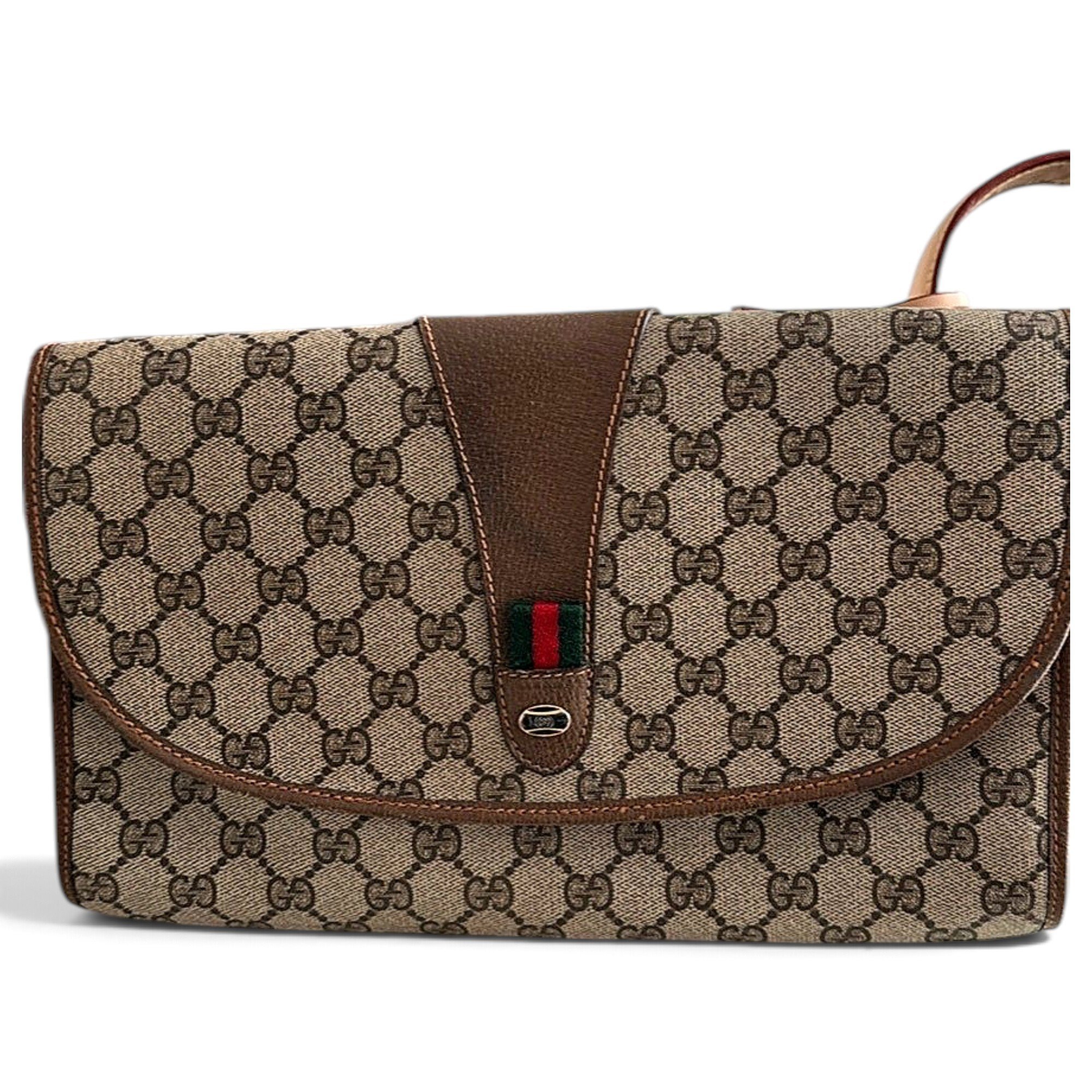 Ophidia leather handbag