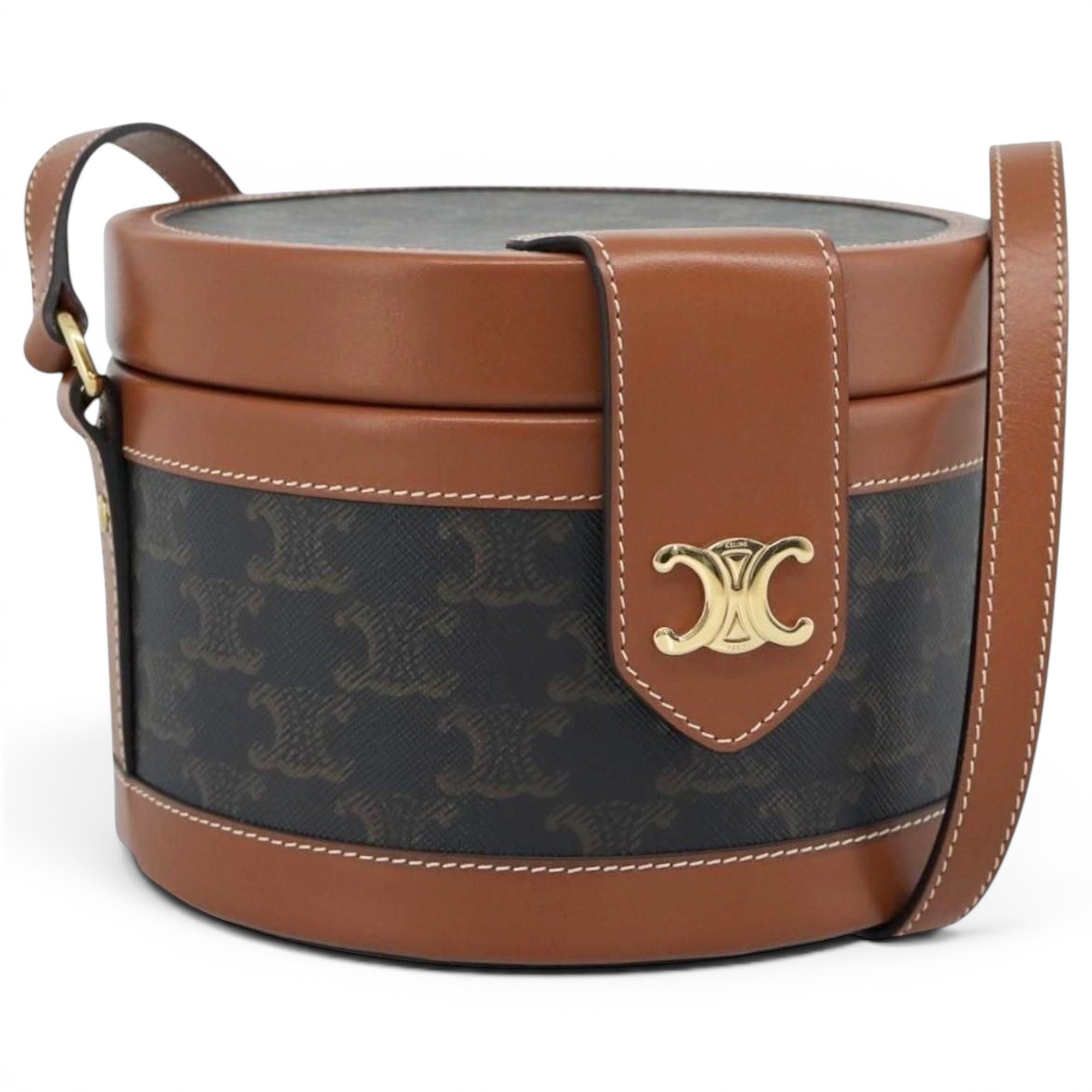 Triomphe cloth handbag