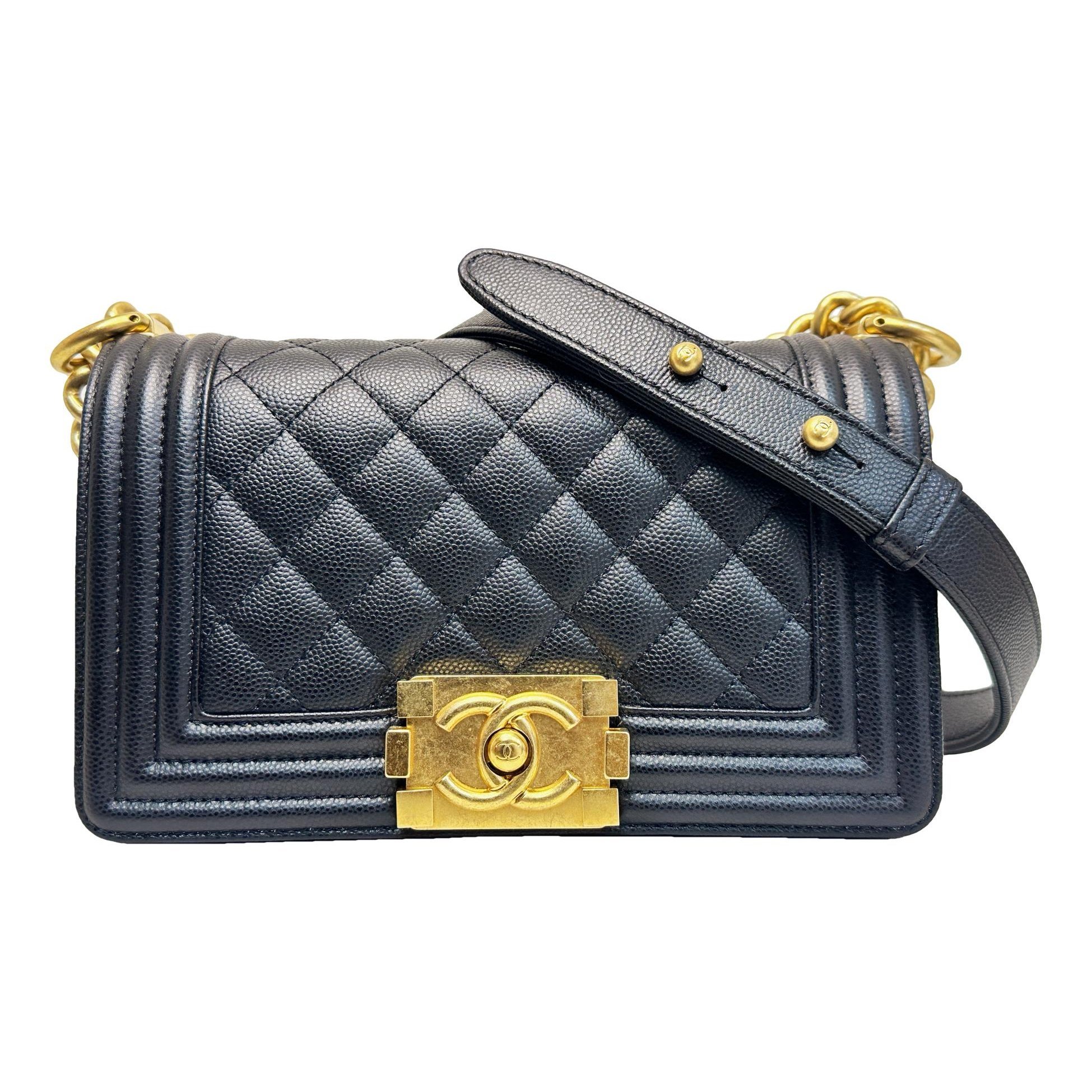 Boy leather crossbody bag
