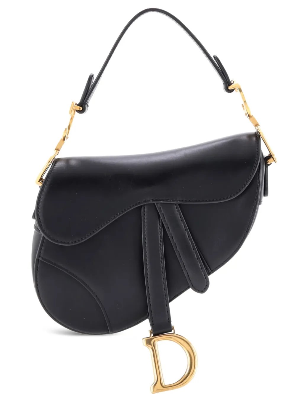 Saddle Handbag Leather Mini shoulder bag