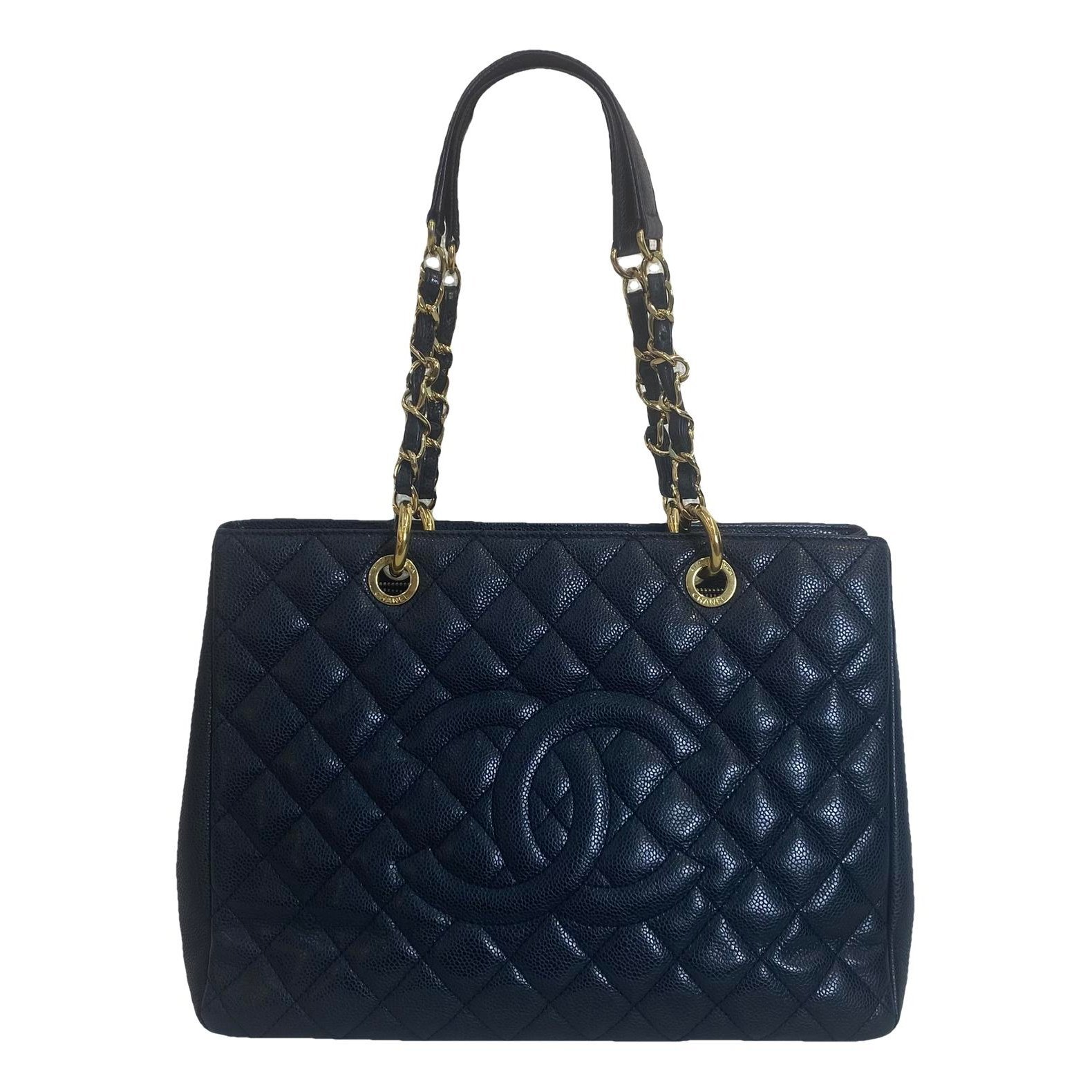 Grand shopping leather tote
