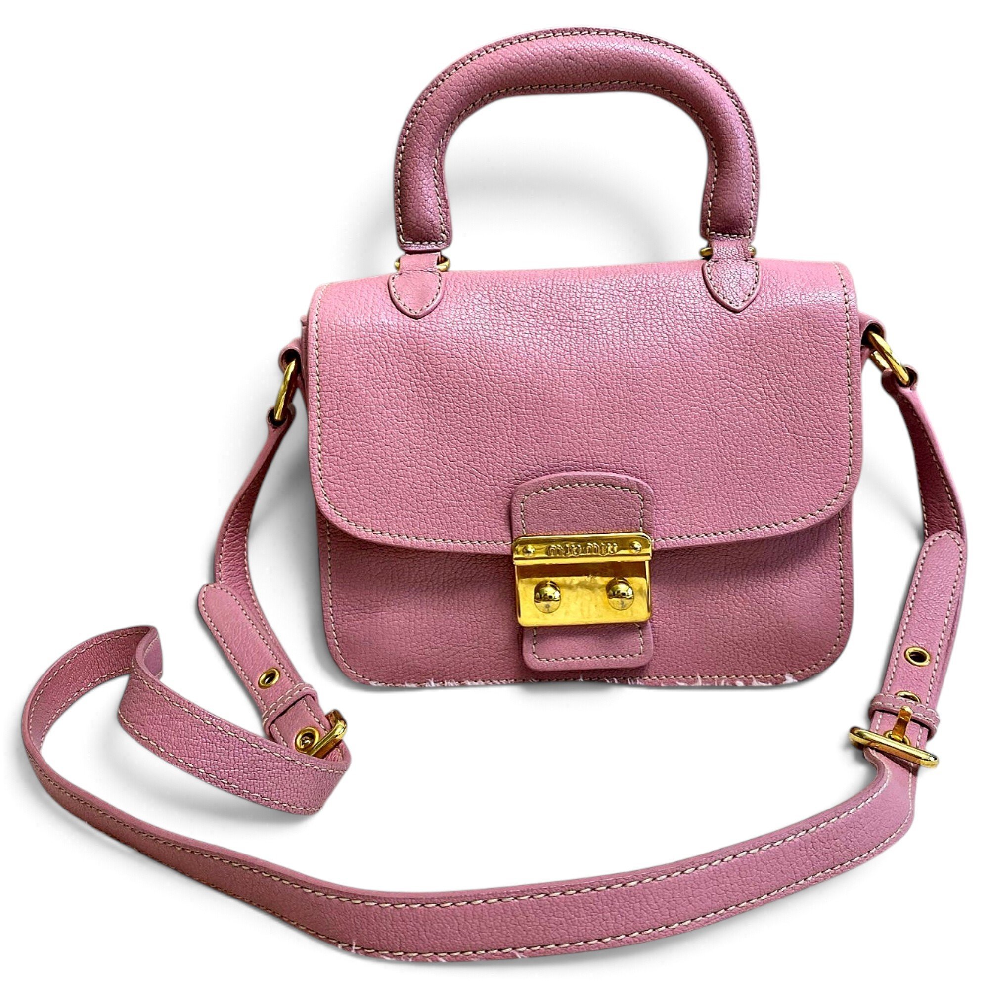 Leather crossbody bag