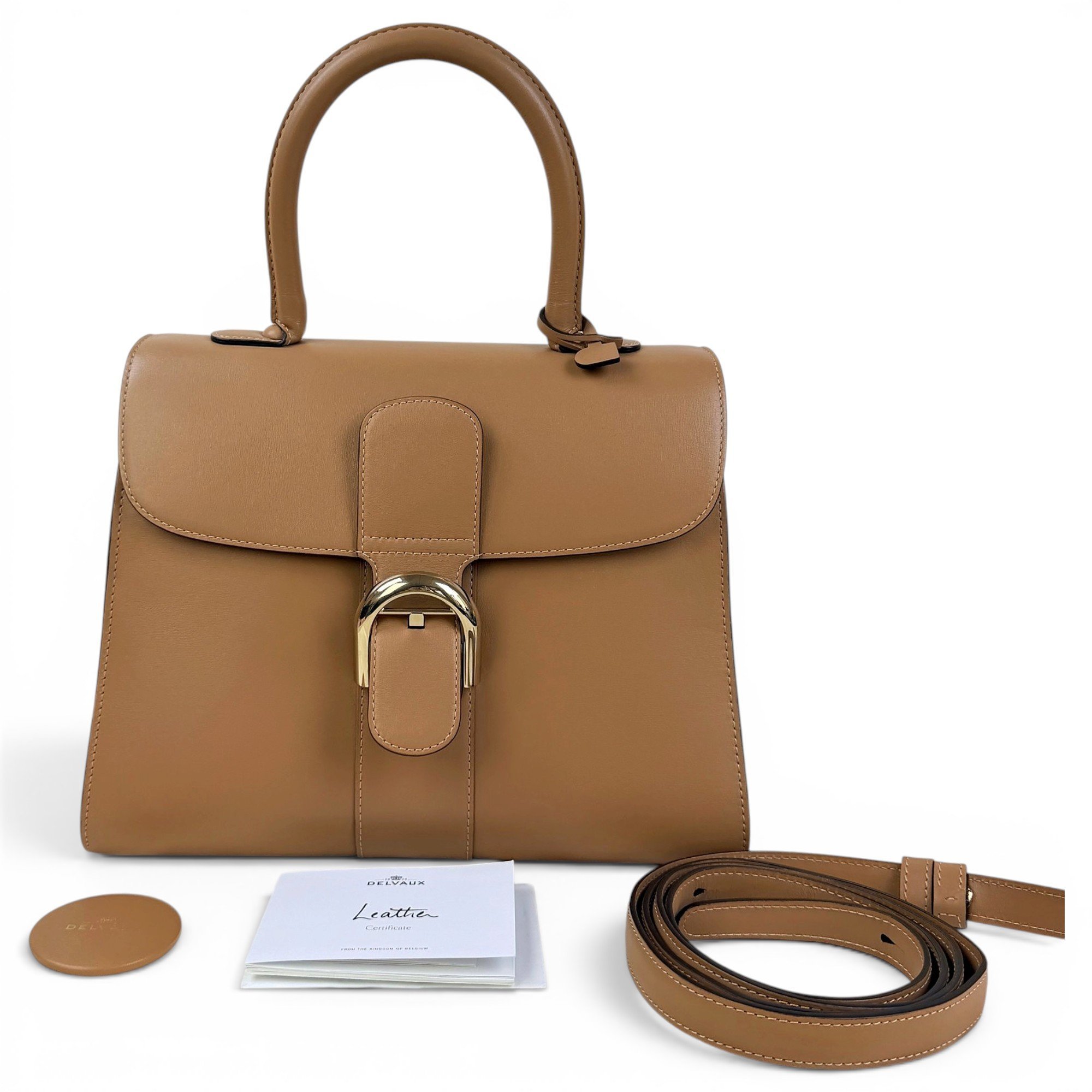 Brillant leather handbag