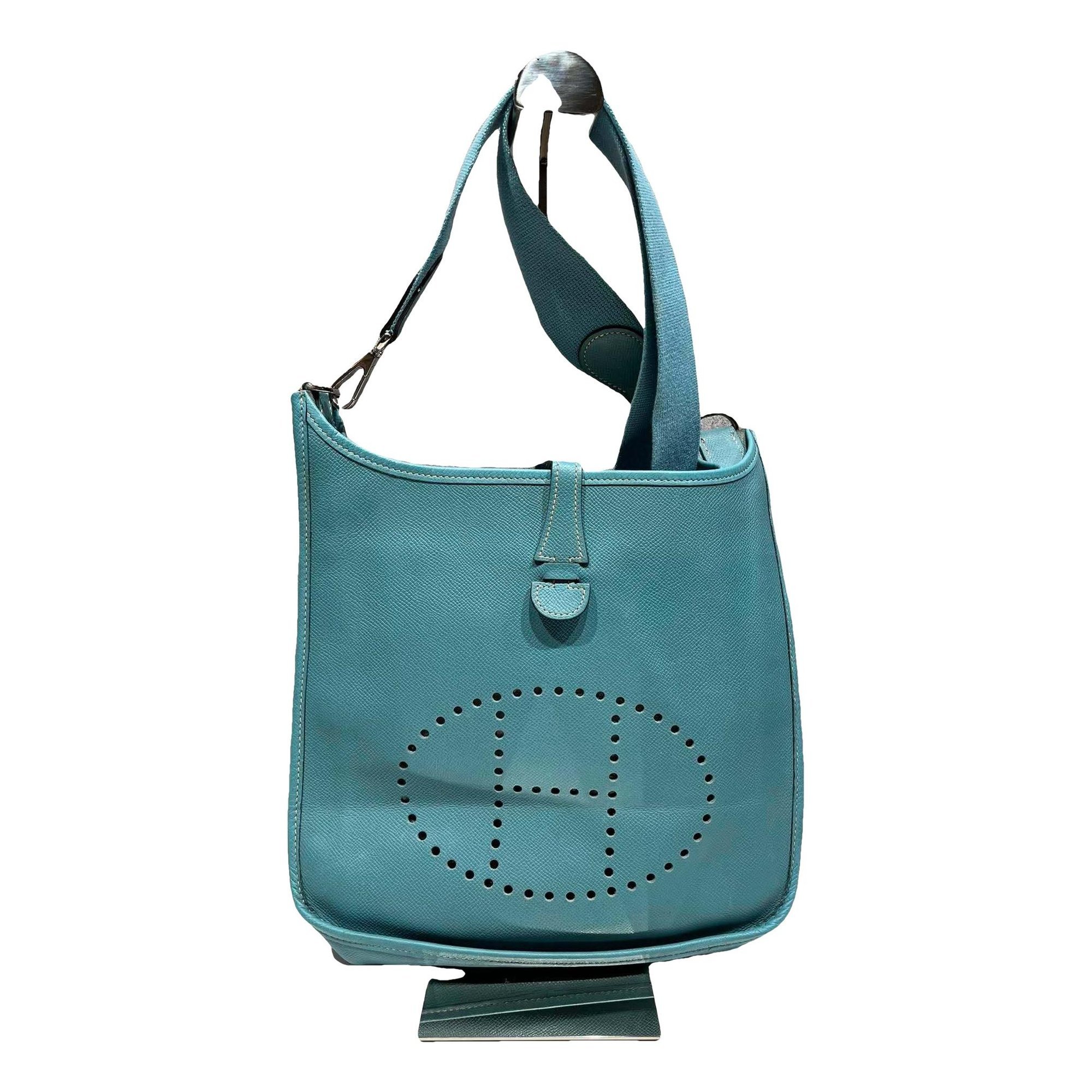 Evelyne leather handbag