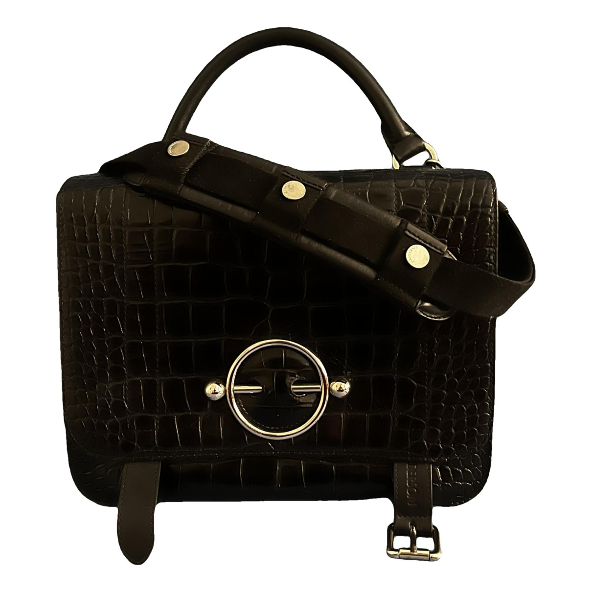 JW Anderson Disc leather handbag