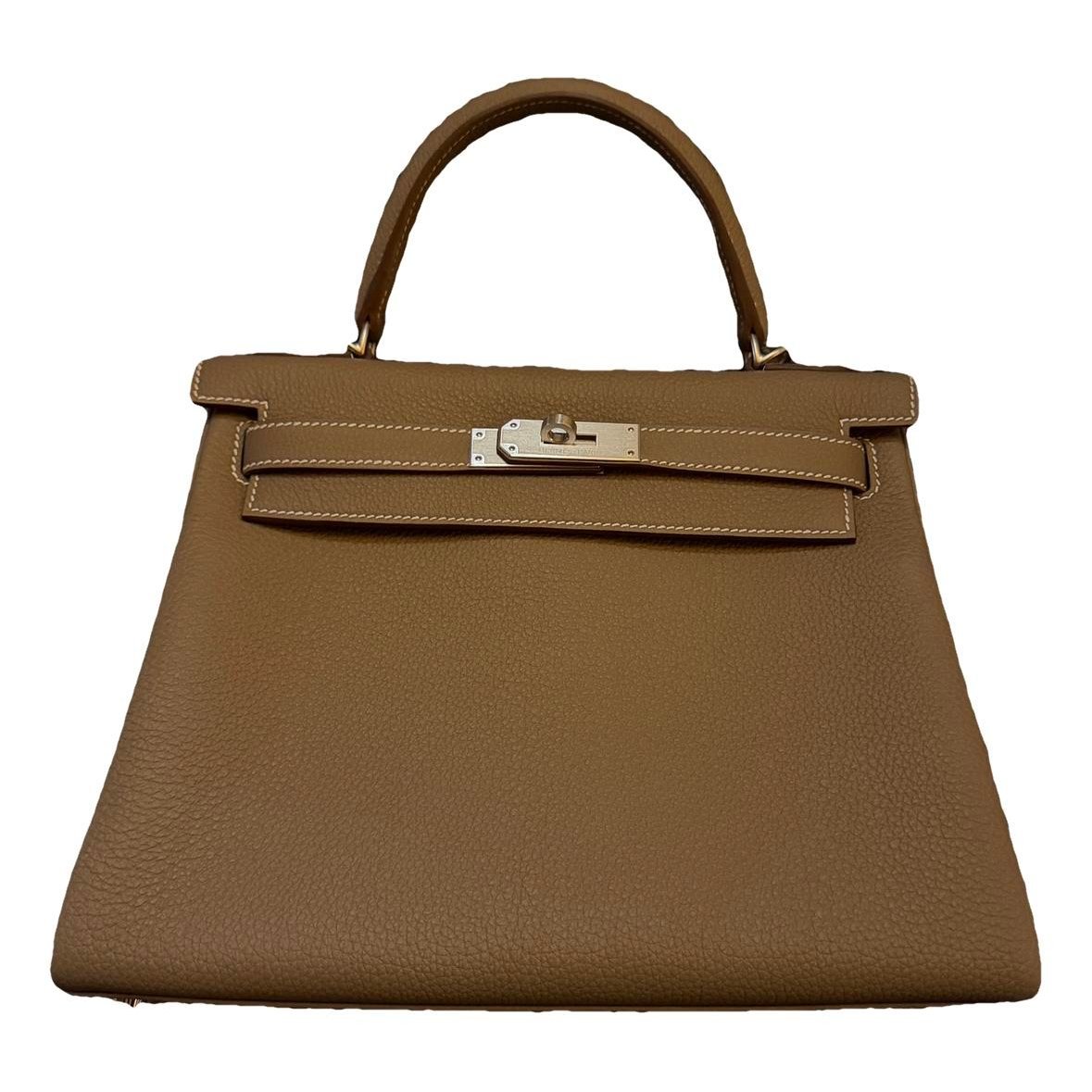 Kelly 28 leather handbag