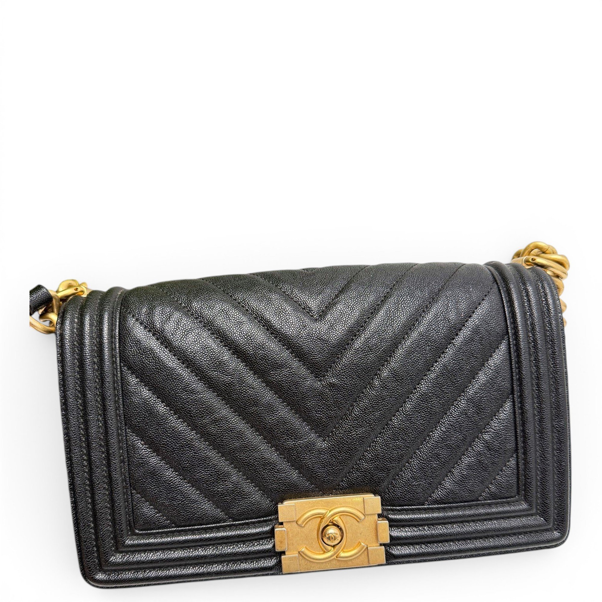 Boy leather handbag