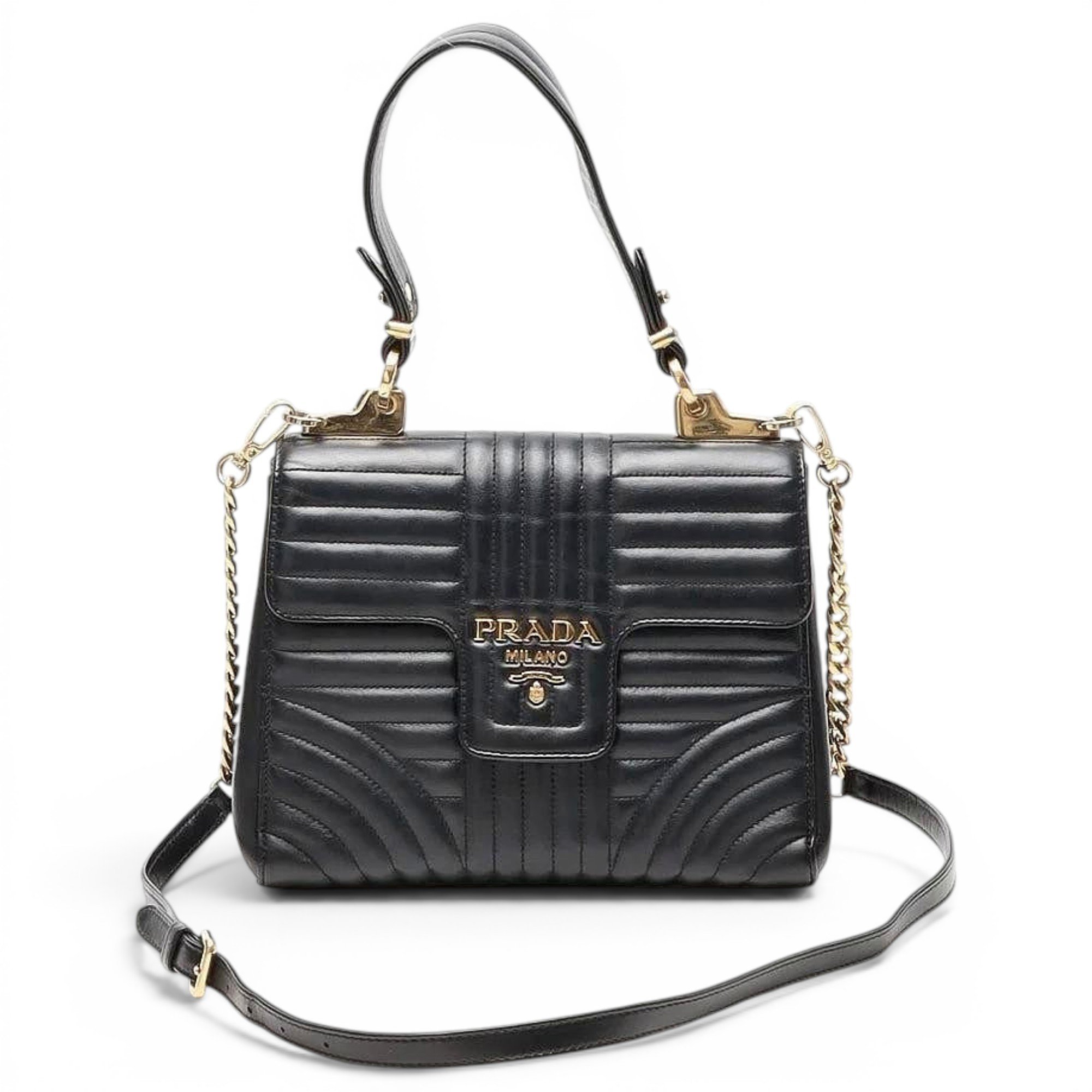 Diagramme cloth handbag