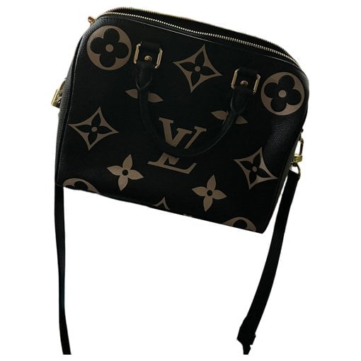 Speedy leather handbag