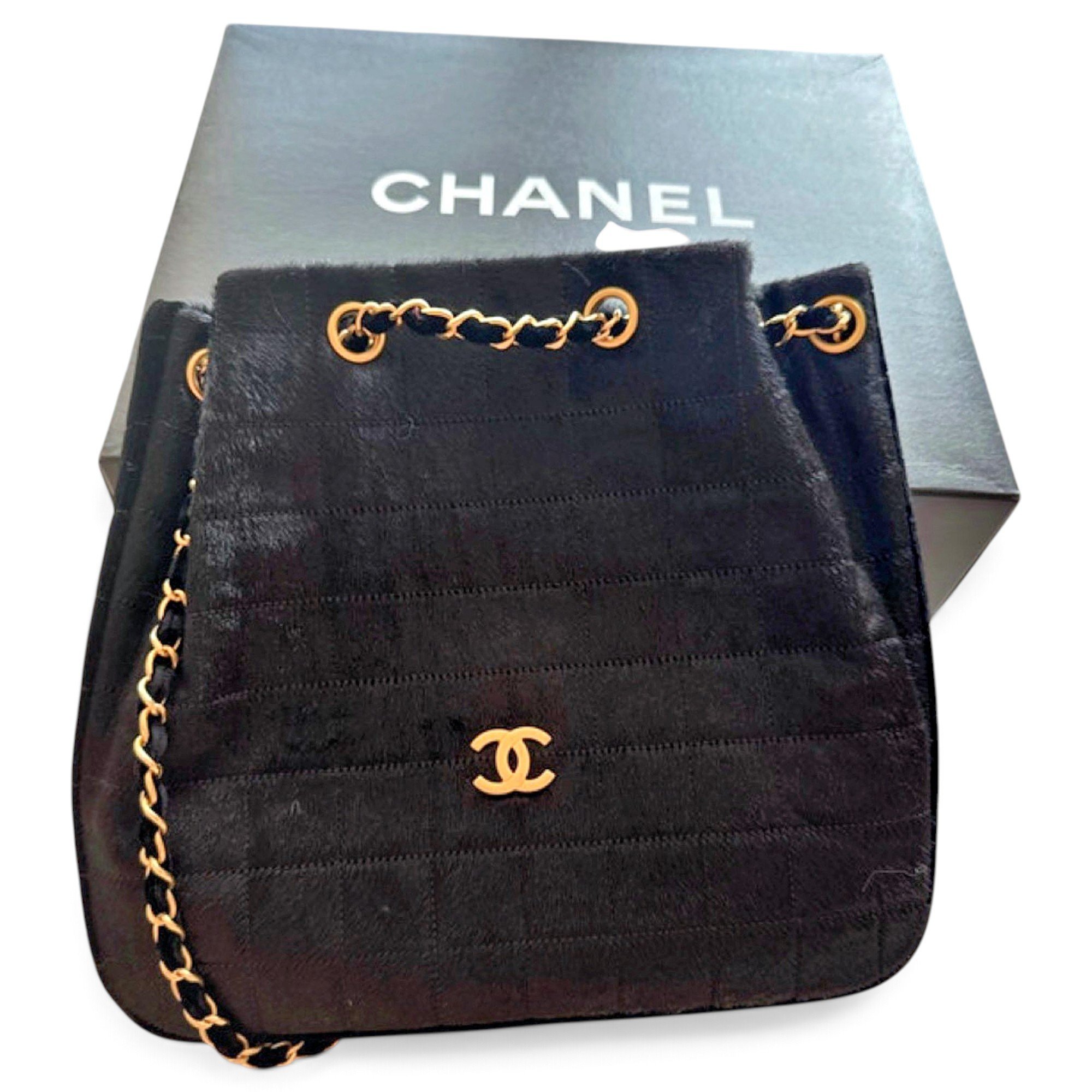 Pony-style calfskin handbag