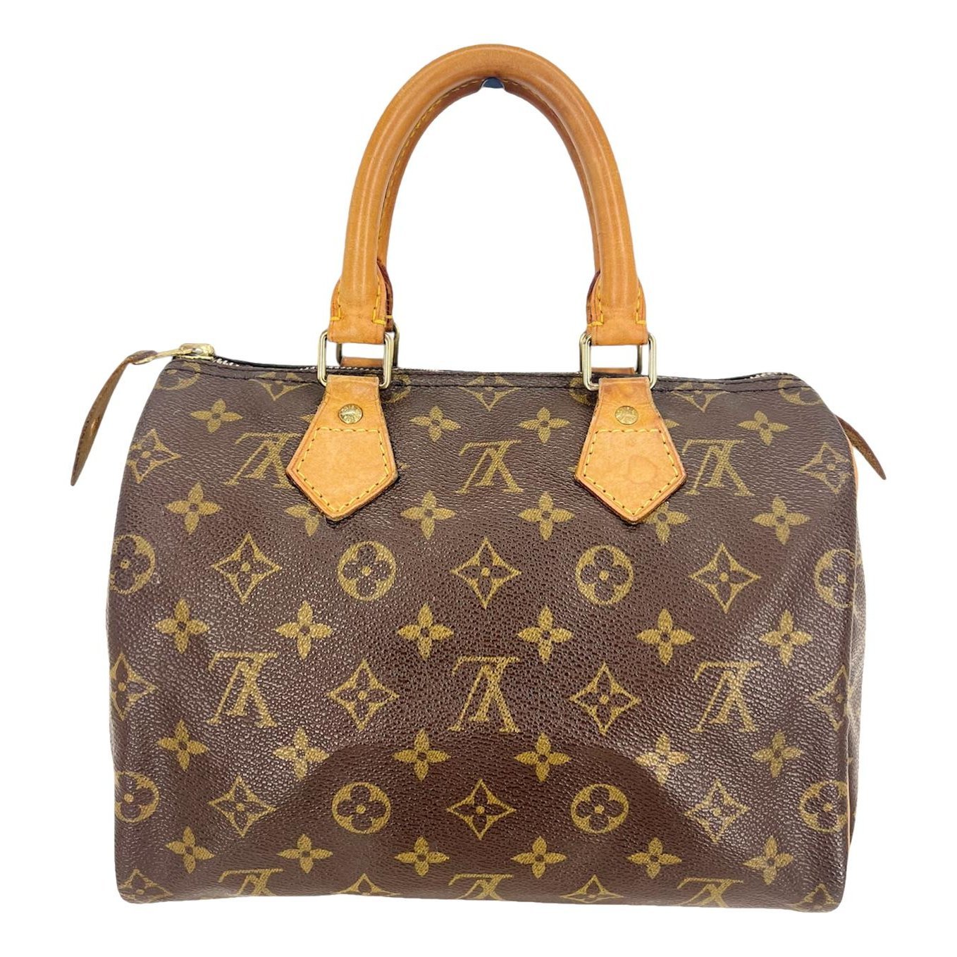 Speedy leather handbag