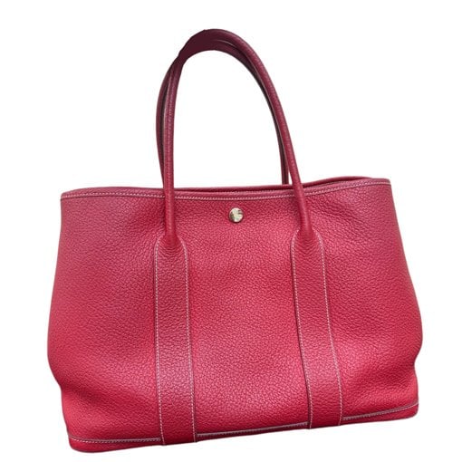 Garden Party leather handbag