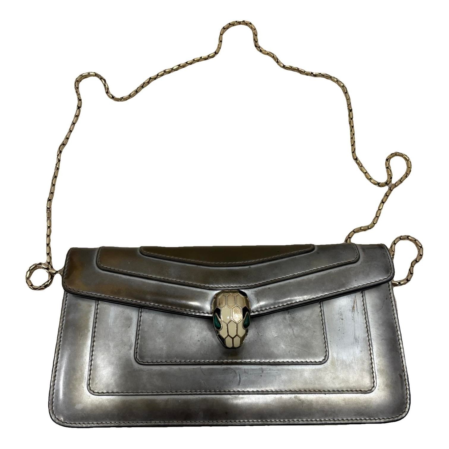 Serpenti leather crossbody bag