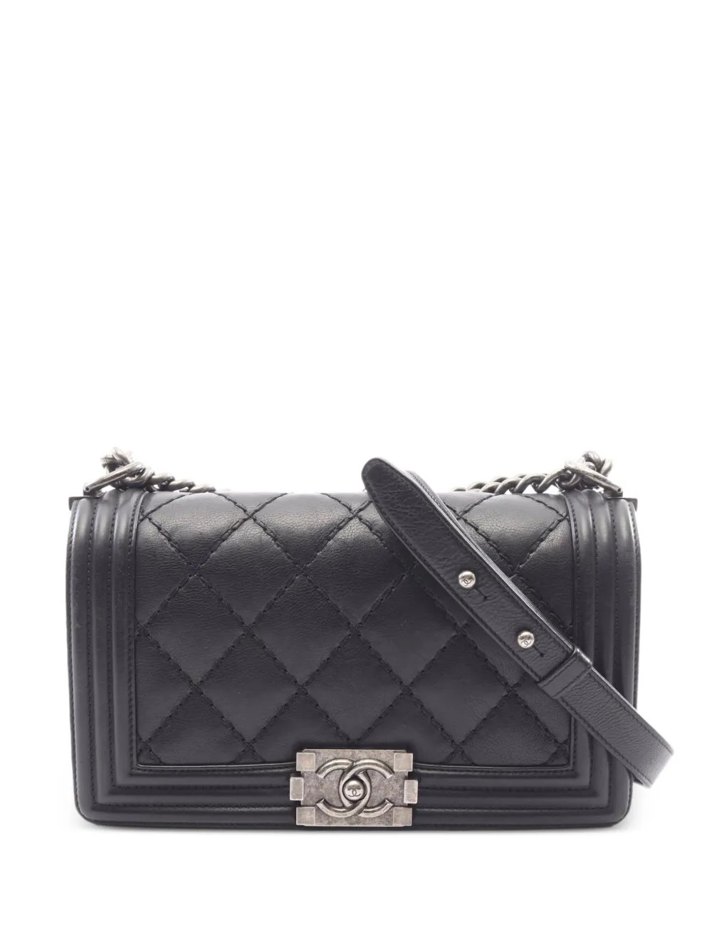 2013-2014 Boy diamond-quilted chain shoulder bag