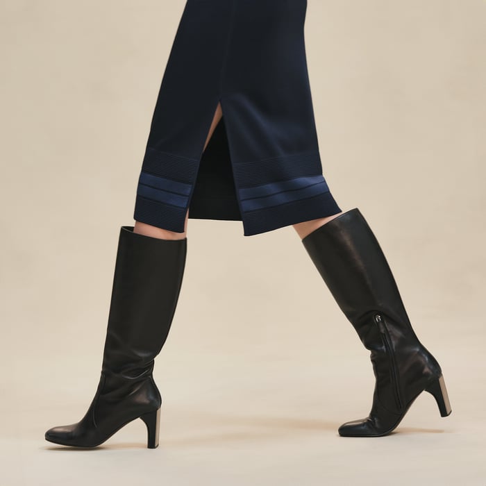 Bleu Noir Modular Bicolor Skirt
