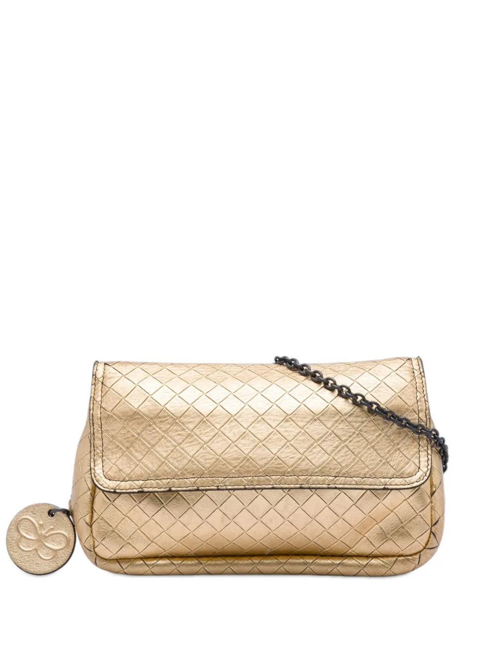 2012-2026 Nappa Intrecciomirage Chain Flap crossbody bag