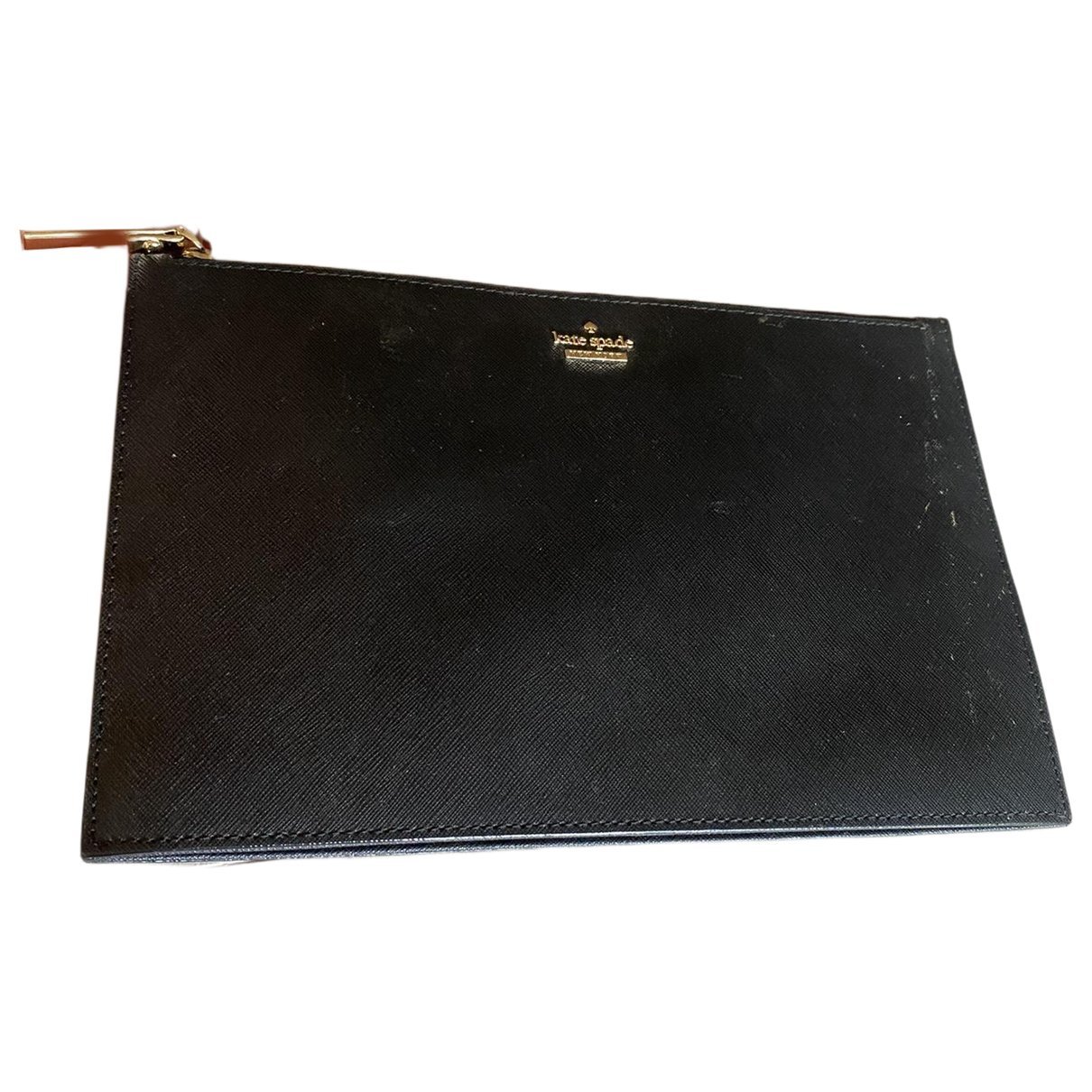 Vegan leather clutch bag