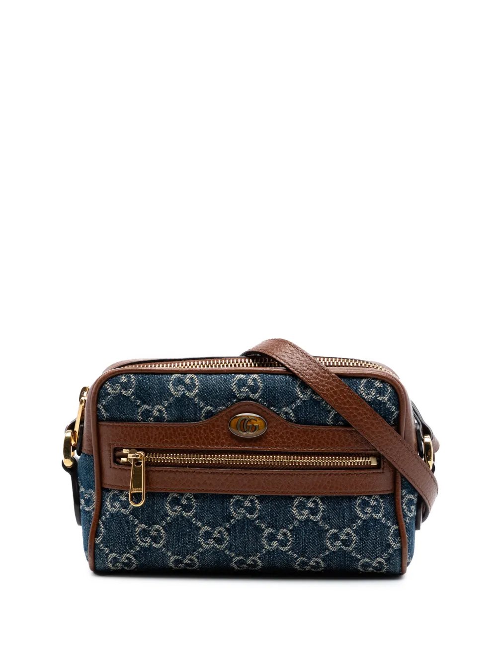2016-2026 Mini GG Denim Ophidia crossbody bag