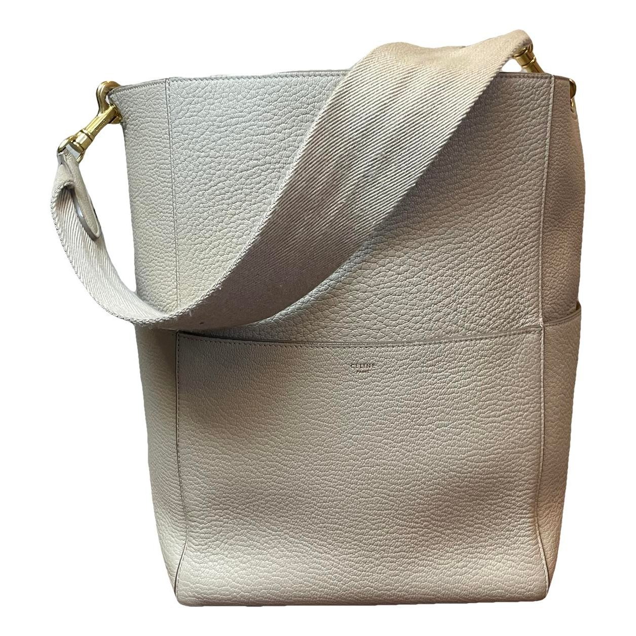 Seau Sangle leather tote