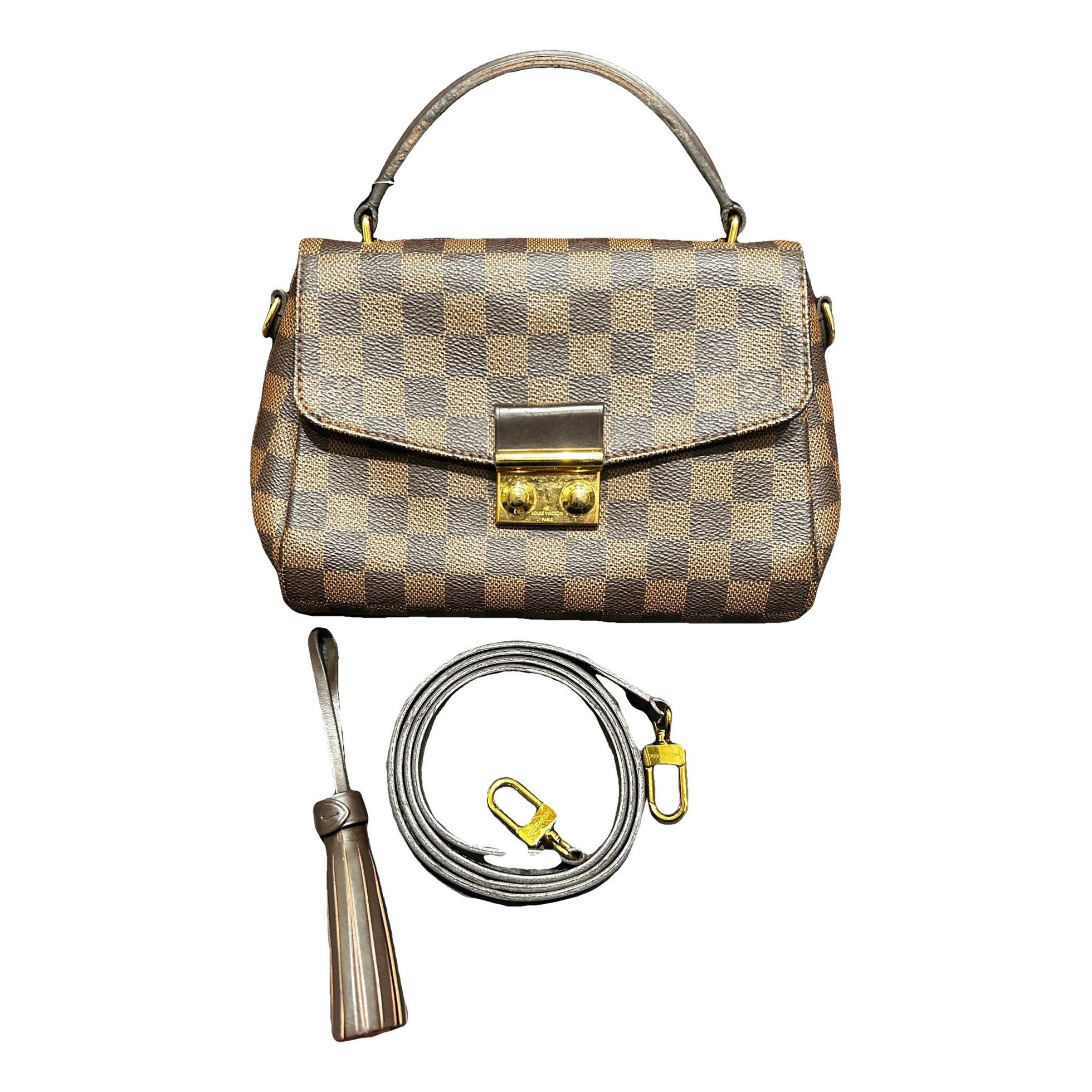 Croisette leather handbag