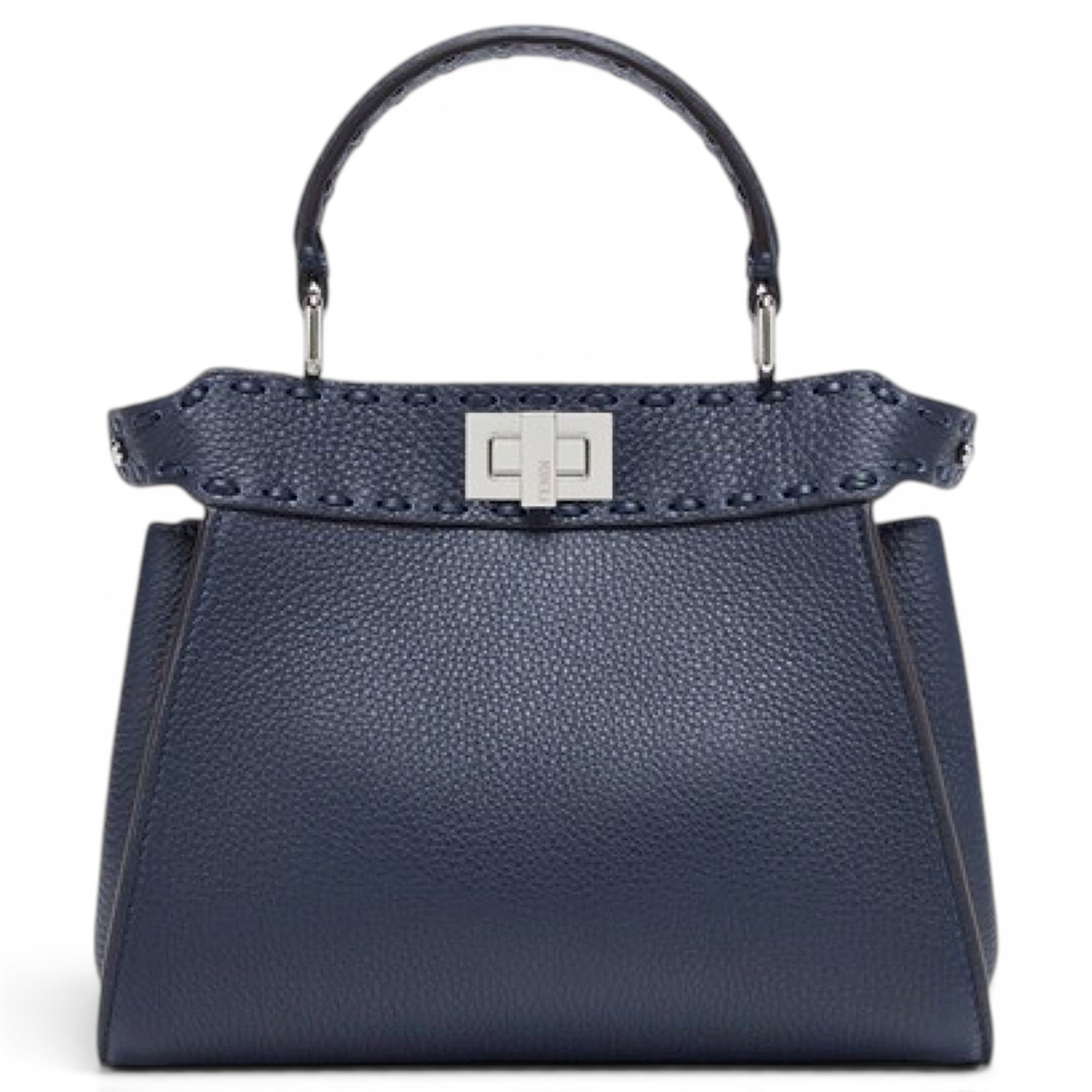 Peekaboo leather handbag