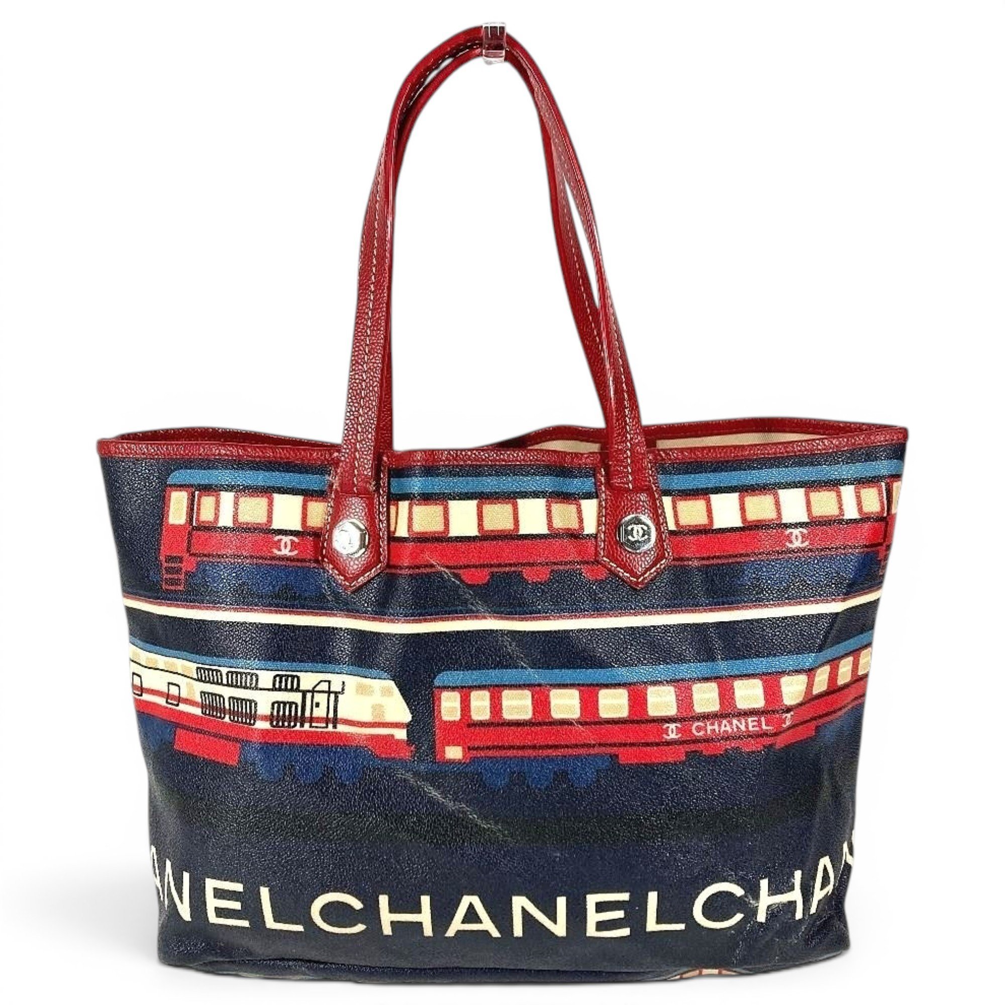Leather tote