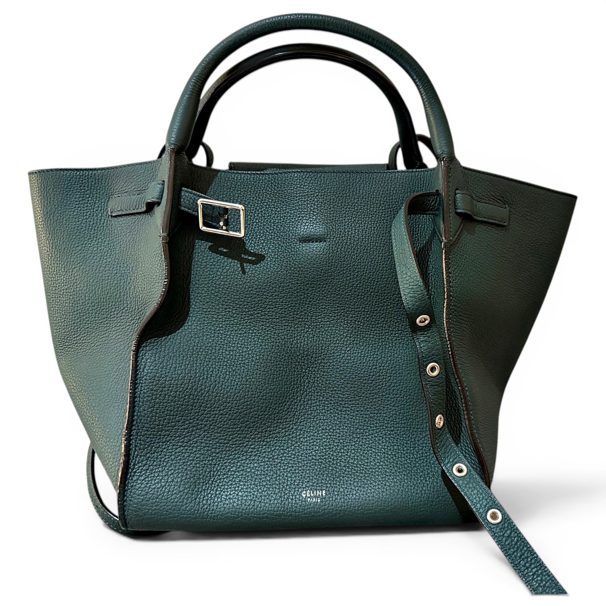 Big Bag leather handbag