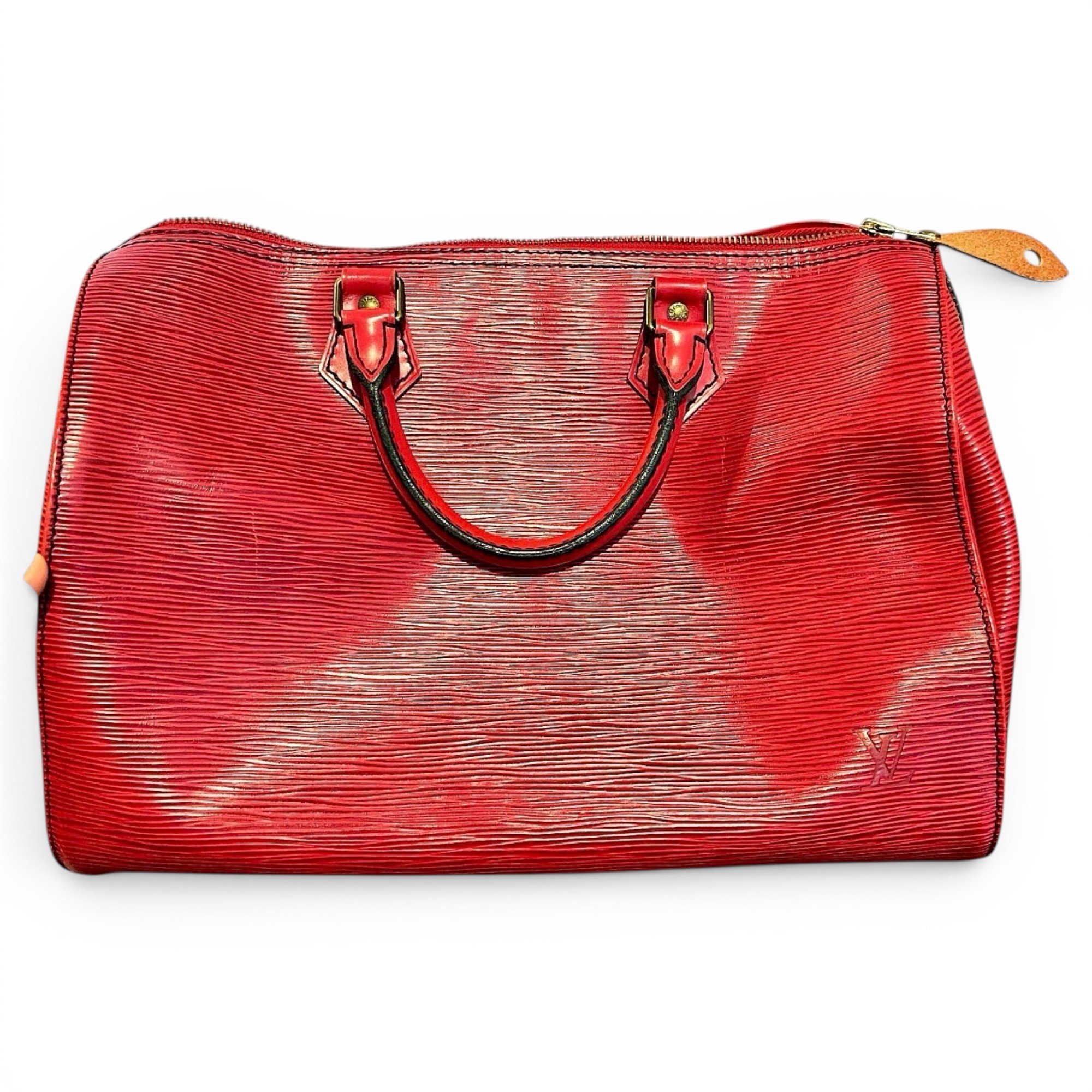 Speedy leather handbag