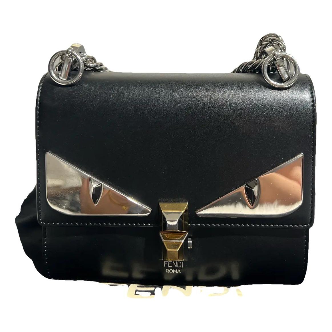 Kan I leather crossbody bag