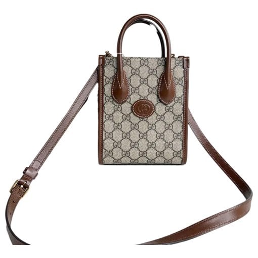 Vinyl crossbody bag