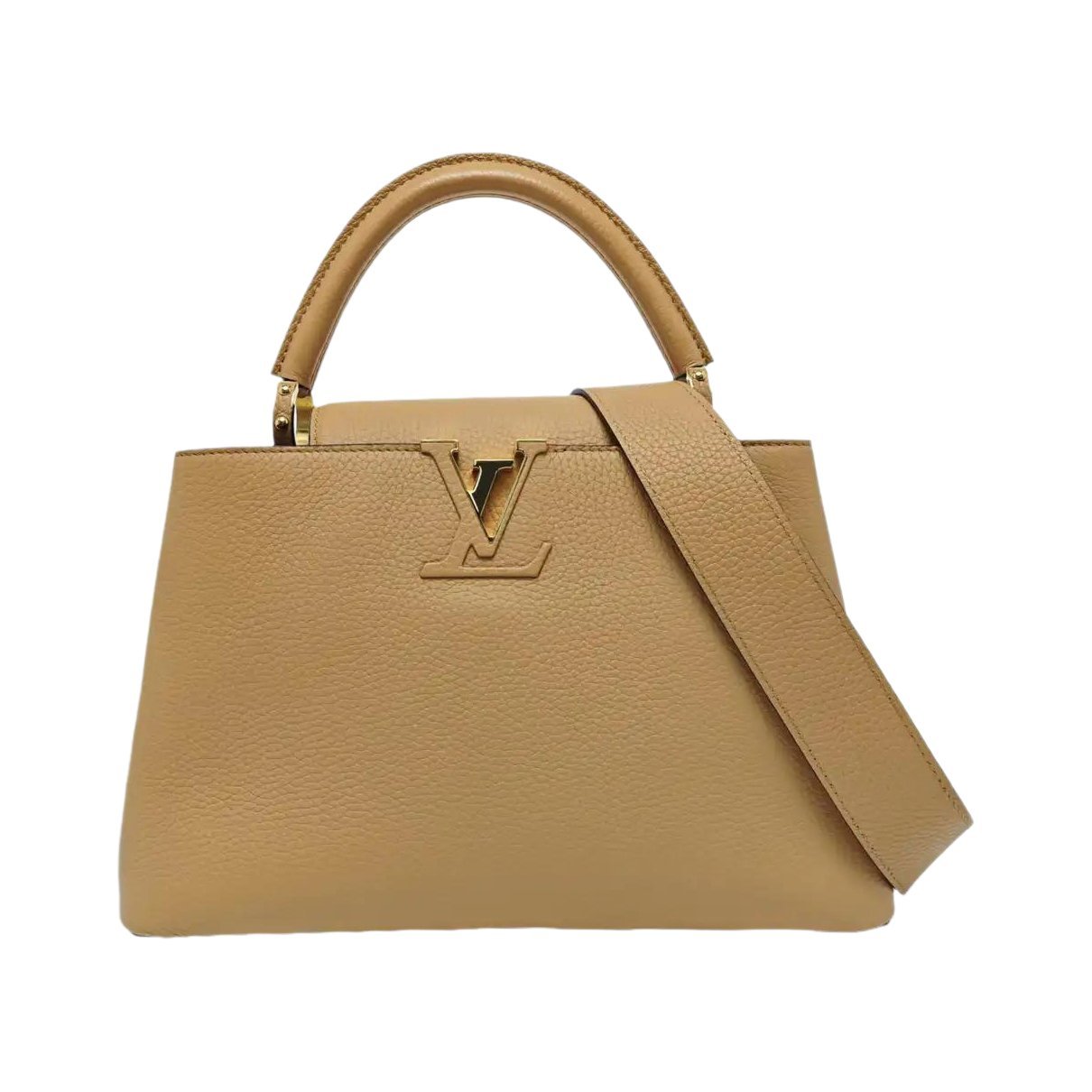 Capucines leather handbag