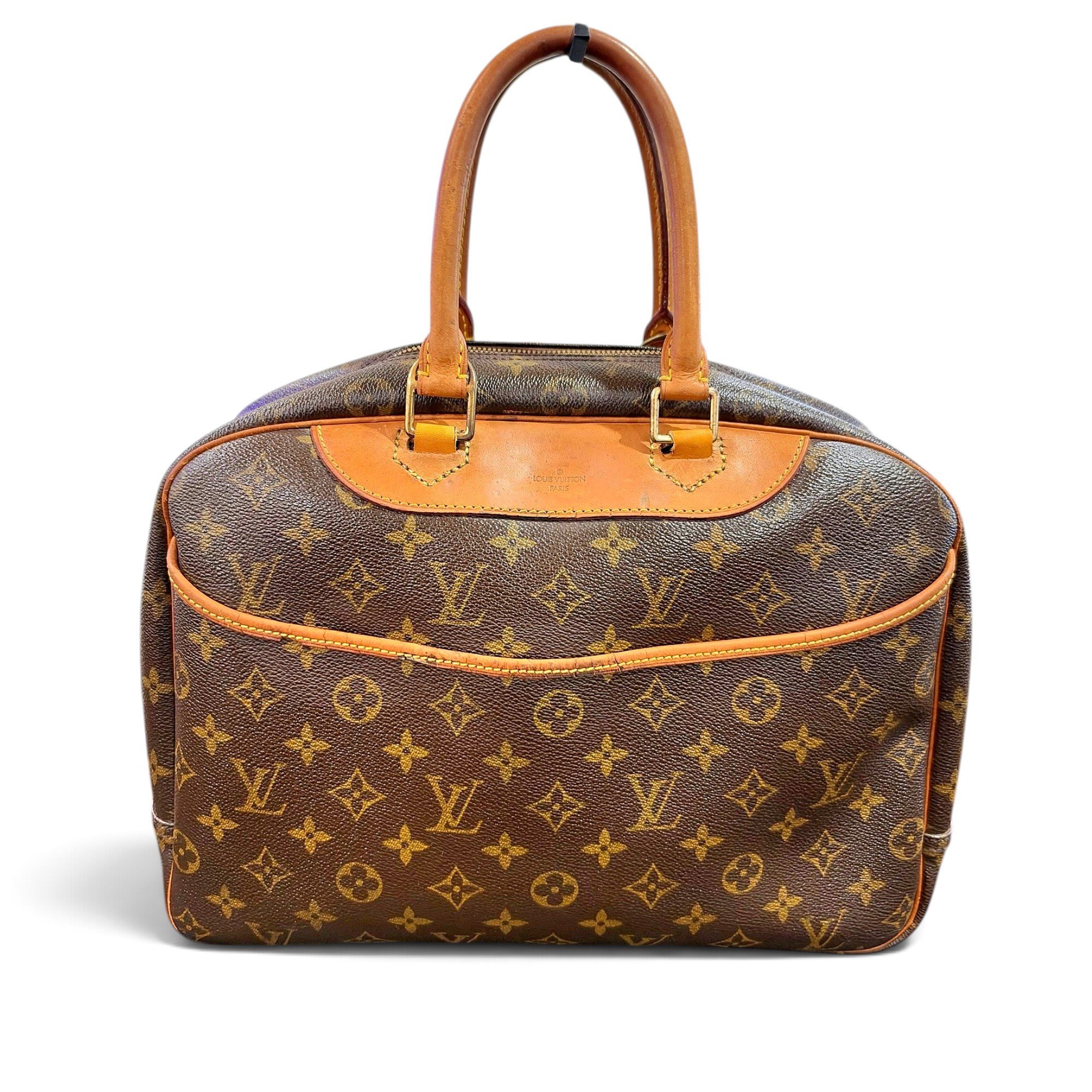 Deauville leather handbag