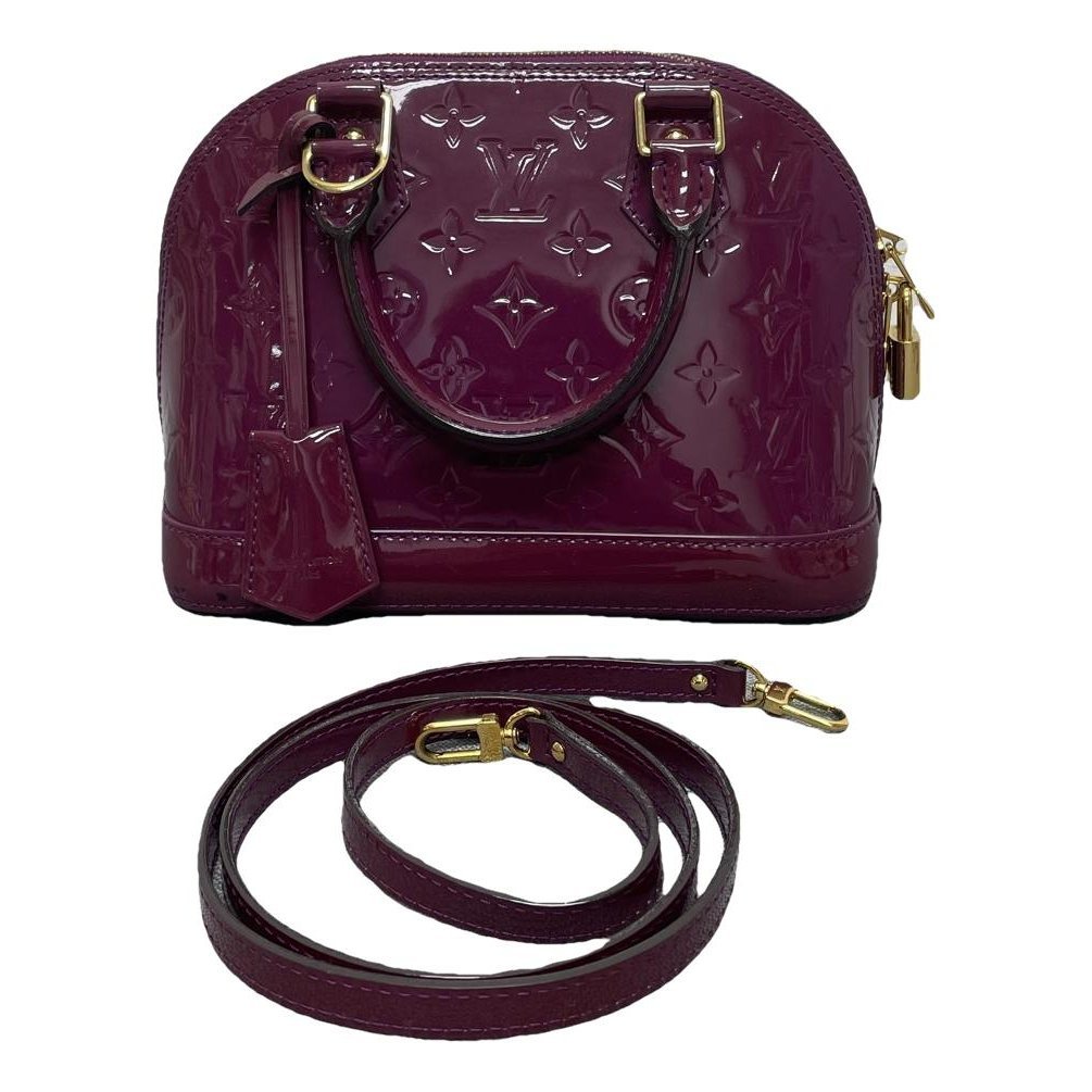 Alma BB patent leather handbag