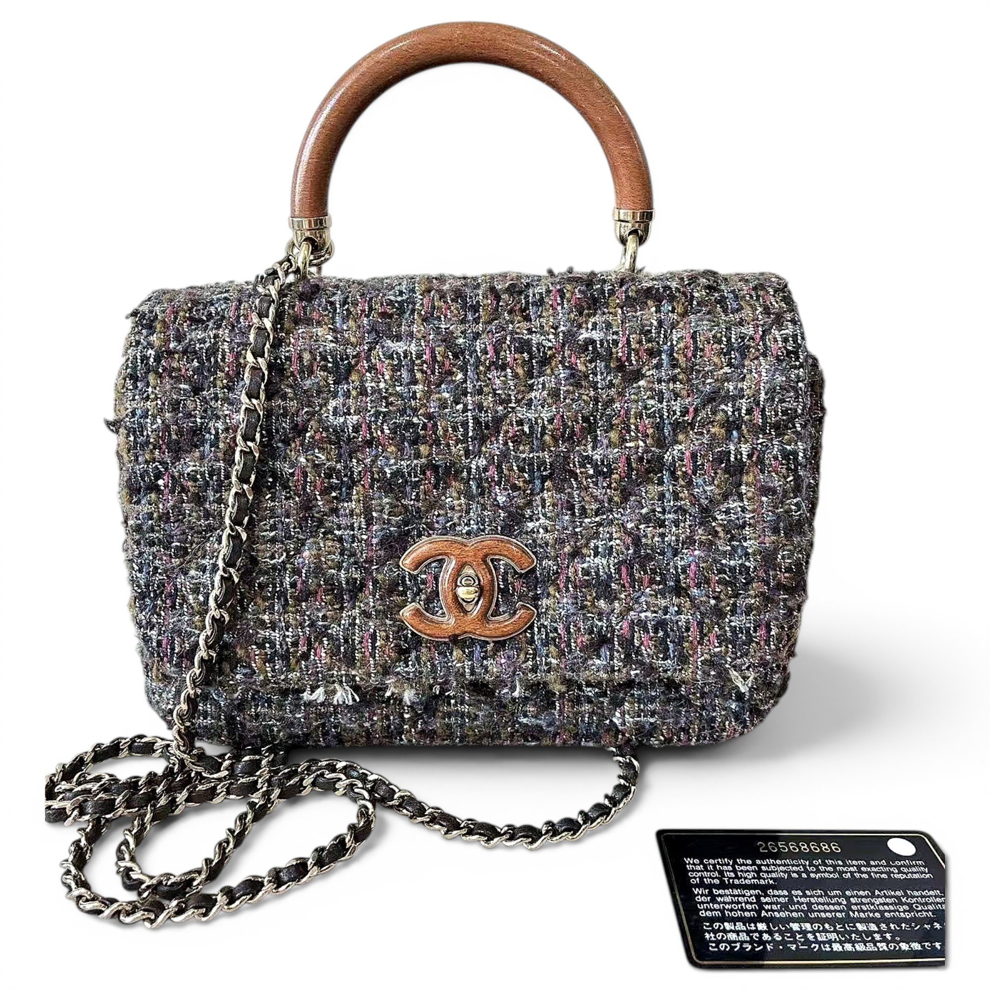 Leather handbag