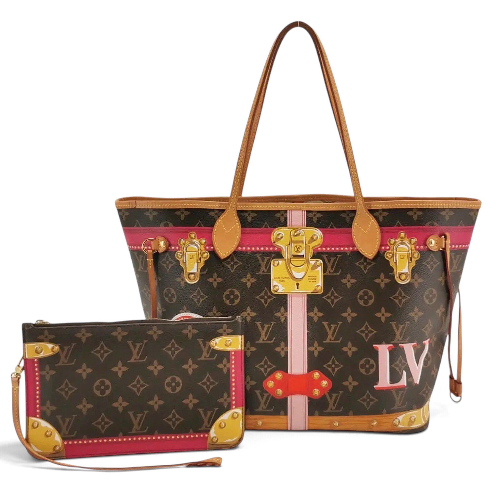 Neverfull vinyl tote
