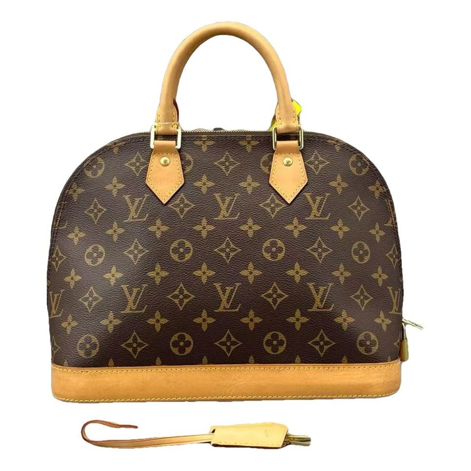 Alma leather handbag