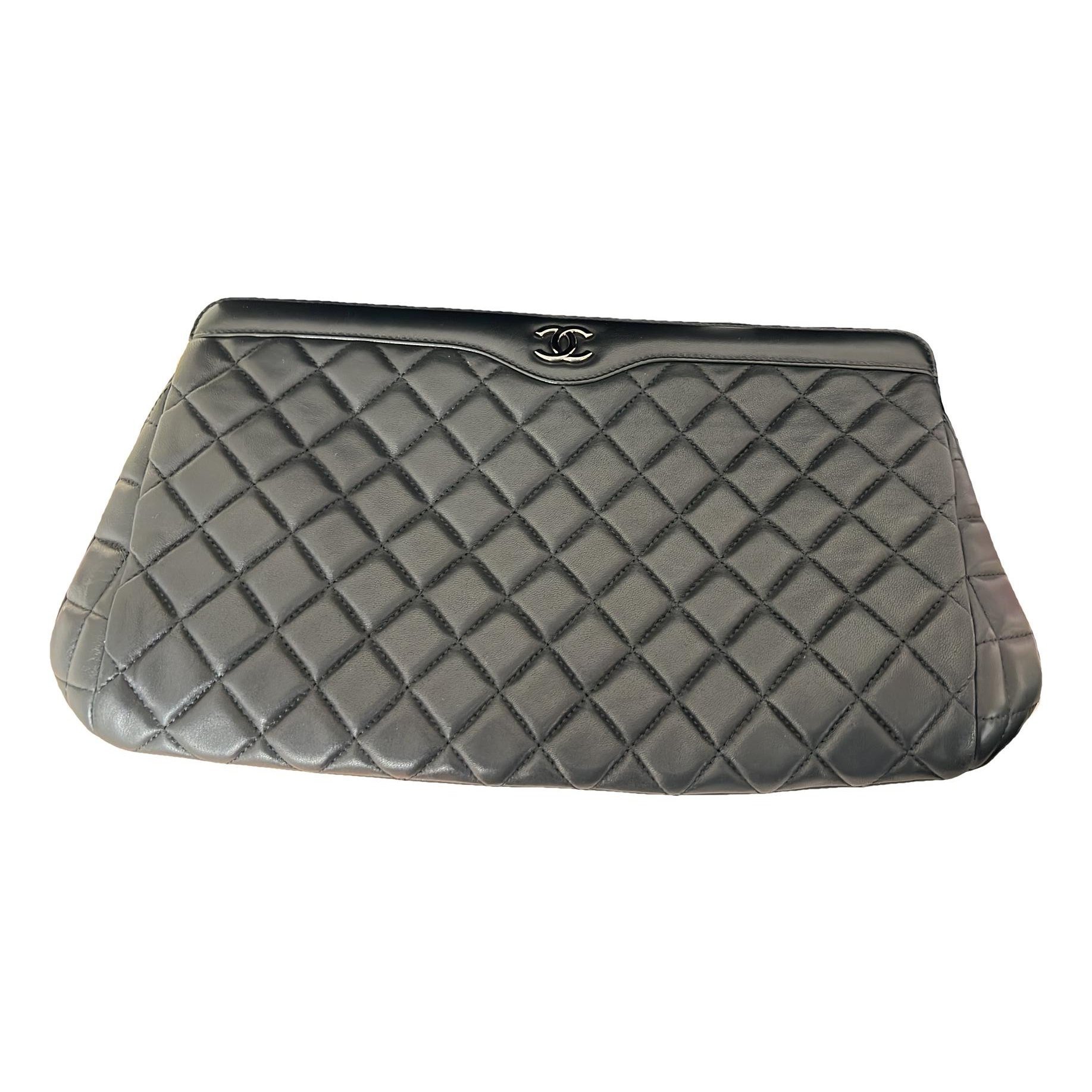 Timeless/Classique leather clutch bag