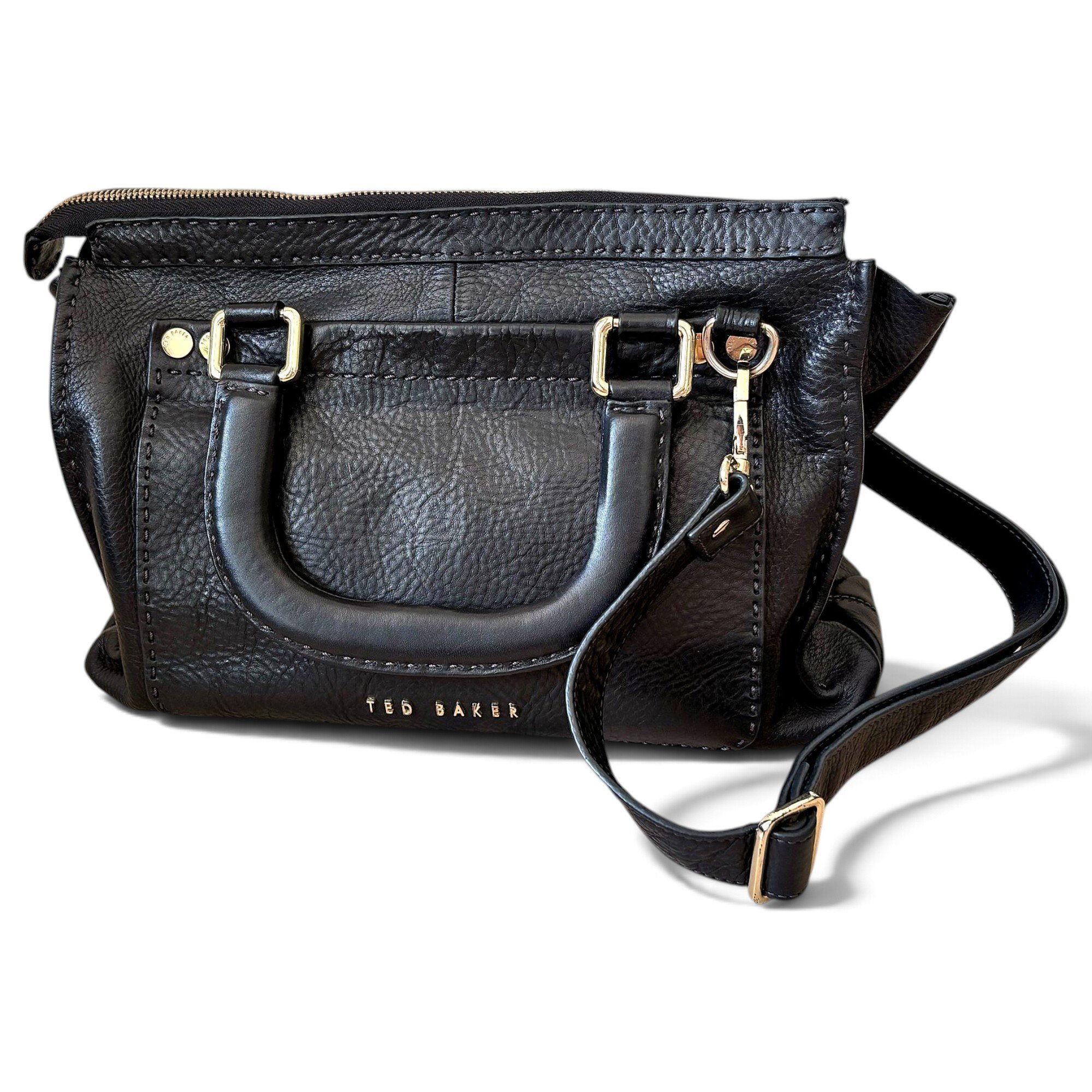 Leather satchel