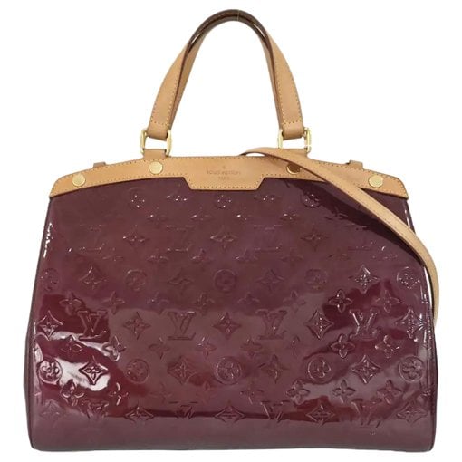 Bréa patent leather handbag