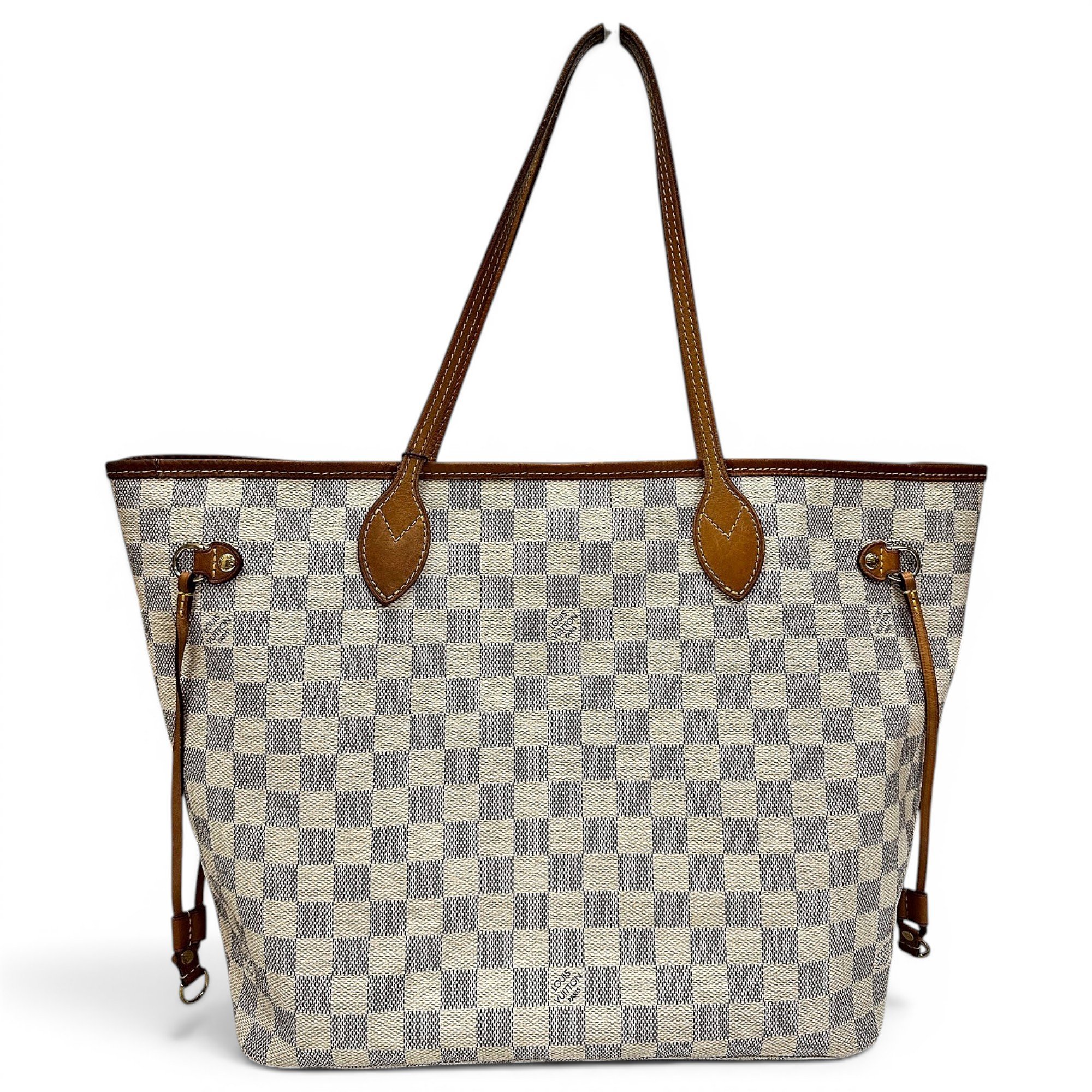 Neverfull leather tote