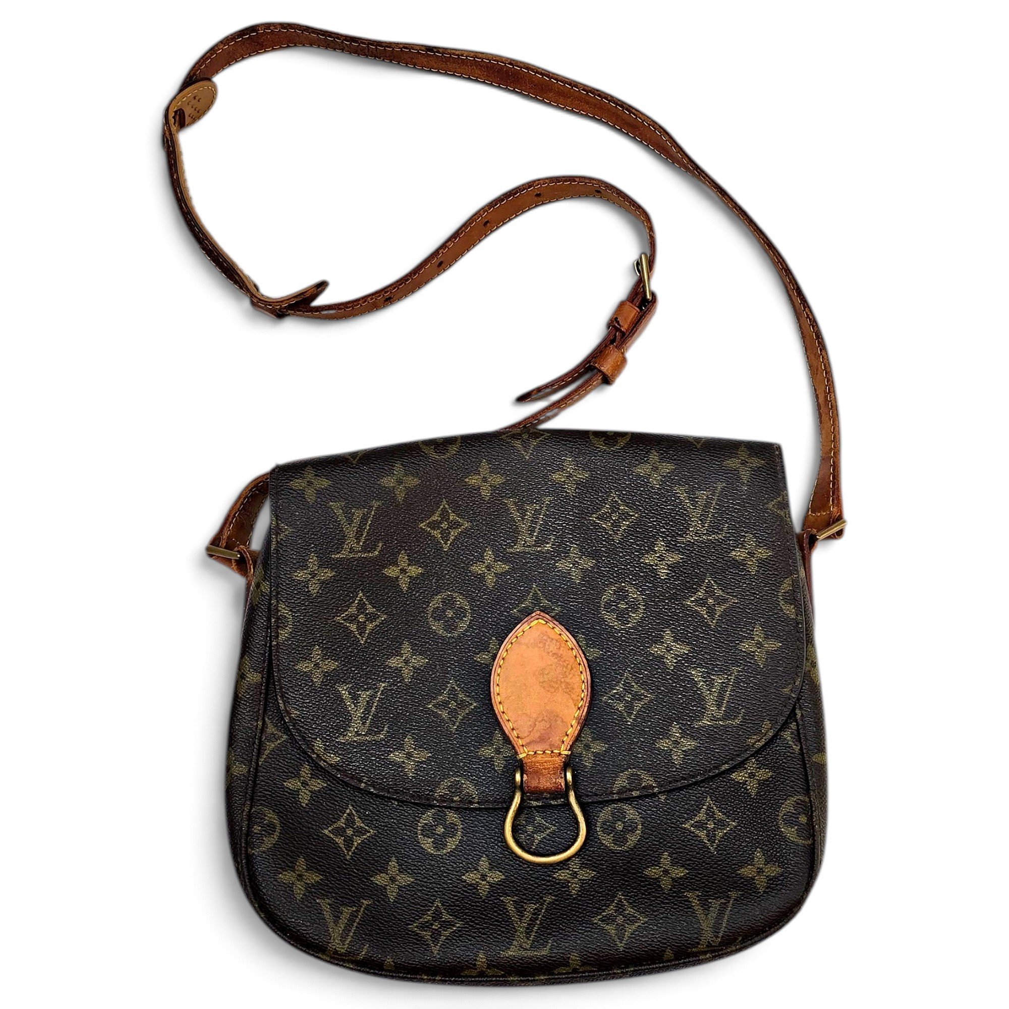 Saint Cloud vintage leather crossbody bag