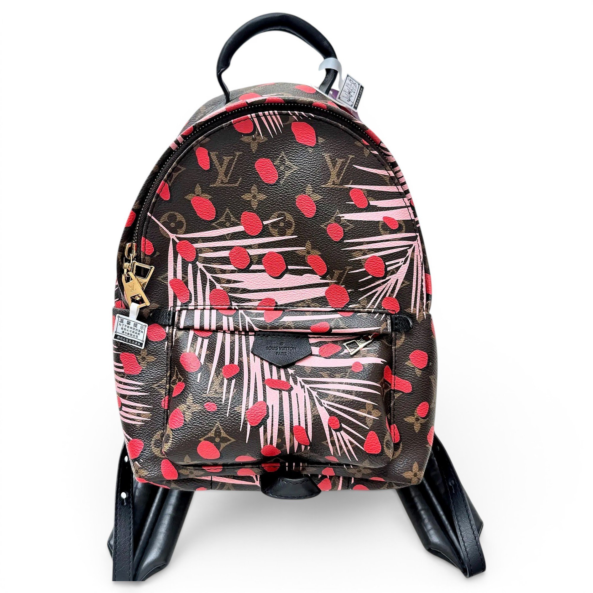 Palm Springs vinyl backpack