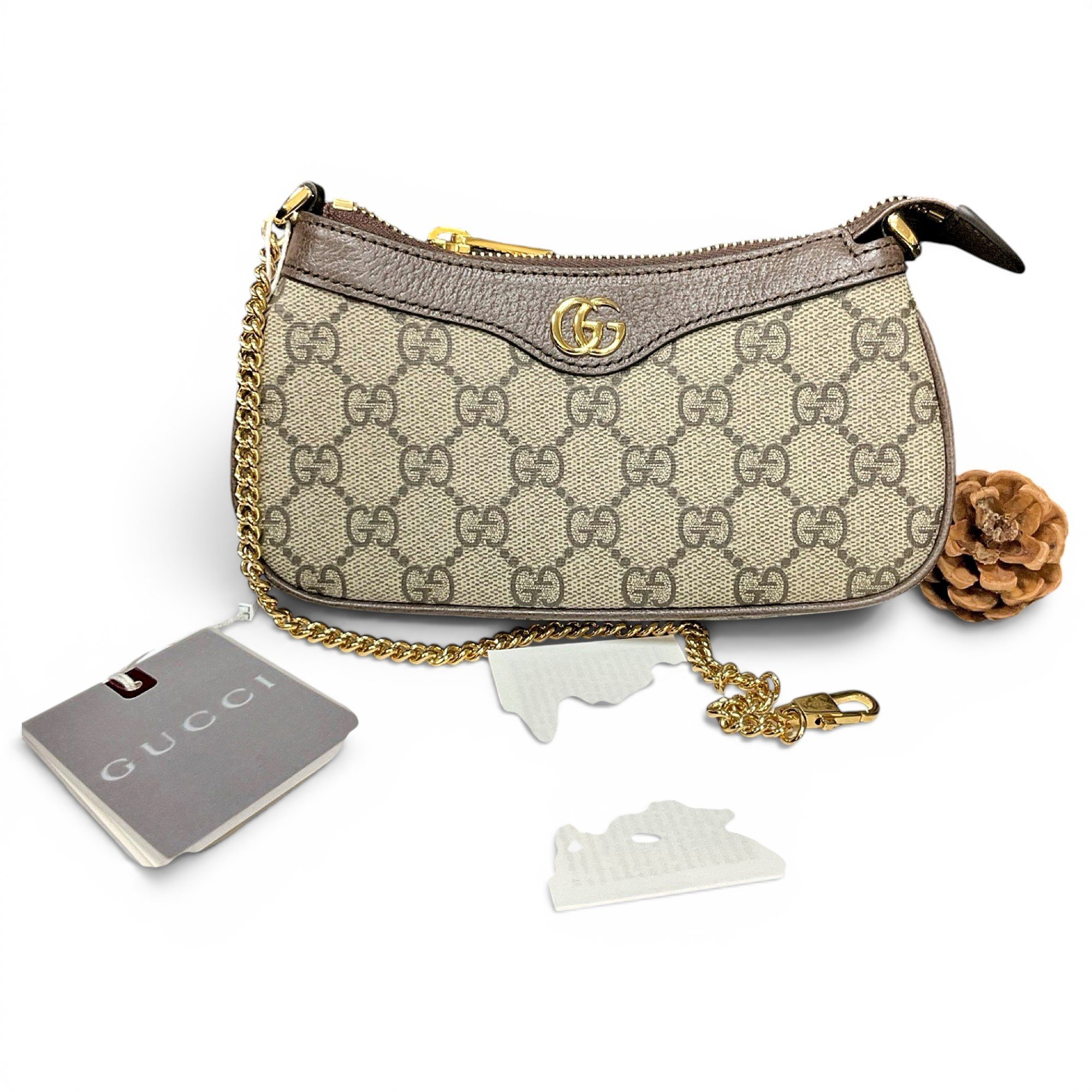 Ophidia cloth crossbody bag