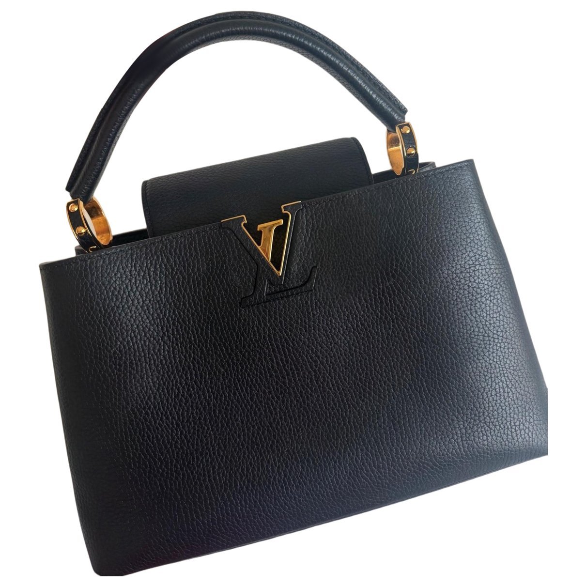 Capucines leather handbag